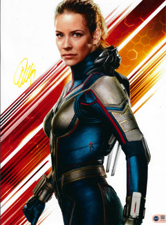 EVANGELINE LILLY SIGNED ANT MAN AND THE WASP 16x12 PHOTO (ACG CERT AG16747)-1