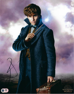 EDDIE REDMAYNE SIGNED WIZARDING WORLD 14x11 PHOTO (ACG CERT AG17051)-1