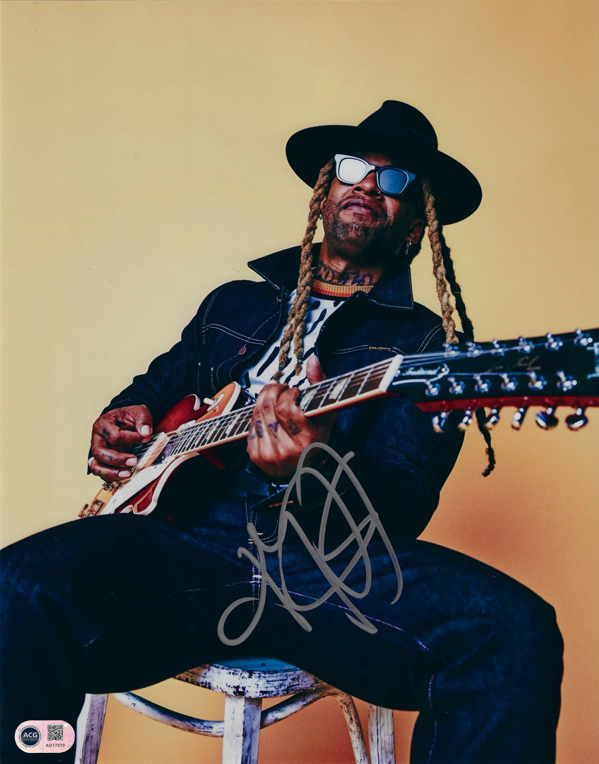 TY DOLLA $IGN SIGNED 14X11 PHOTOGRAPH RAPPER RNB VULTURES 2 (ACG CERT AG17070)-1