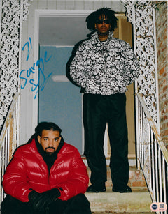 21 SAVAGE SIGNED 14x11 PHOTO RAPPER AMERICAN DREAM (ACG CERT AG17078)-1