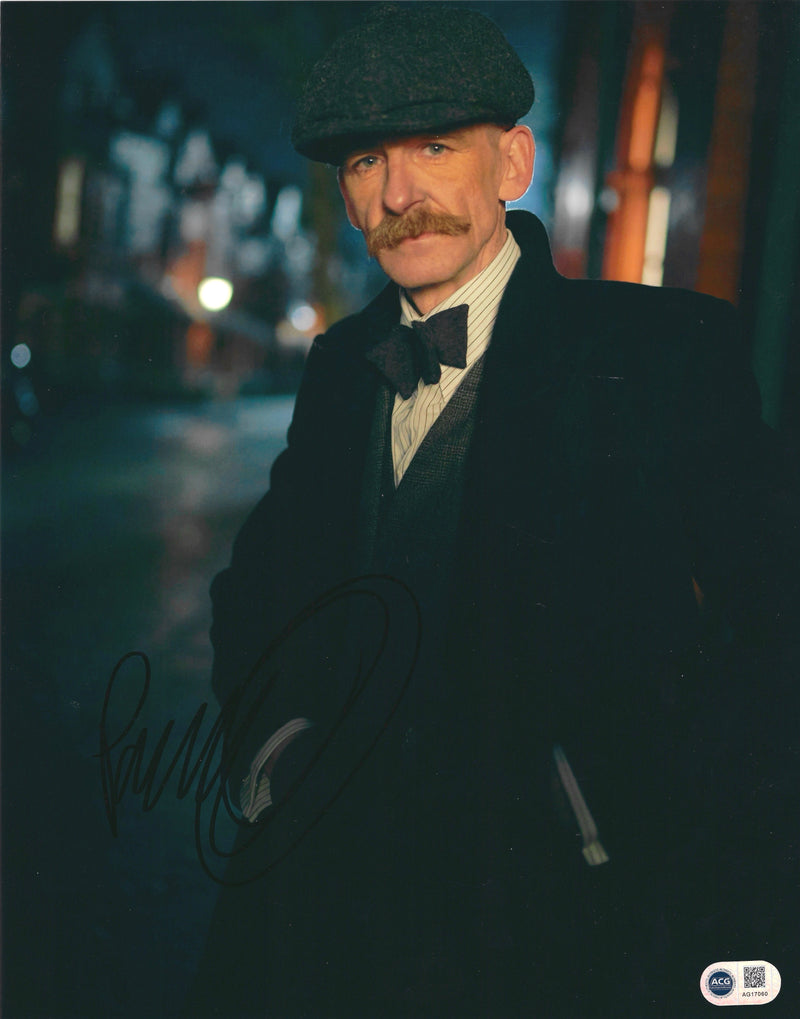 PAUL ANDERSON ARTHUR SHELBY SIGNED 14x11 PEAKY BLINDERS PHOTO (ACG CERT AG17060)-1