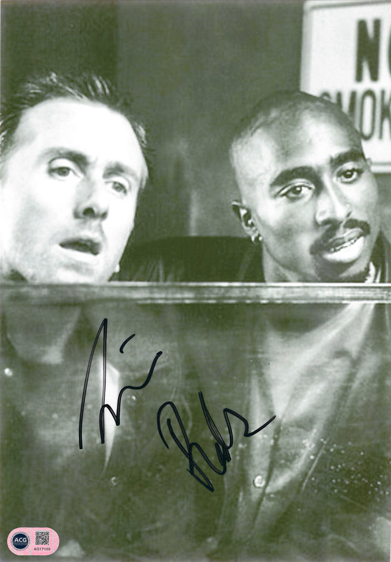 TIM ROTH SIGNED GRIDLOCK'D 2PAC 12x8 PHOTO (ACG CERT AG17100)-1