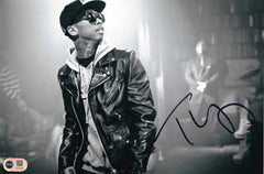 TYGA SIGNED RAPPER YOUNG MONEY 12x8 PHOTO (ACG CERT AG17090)-1