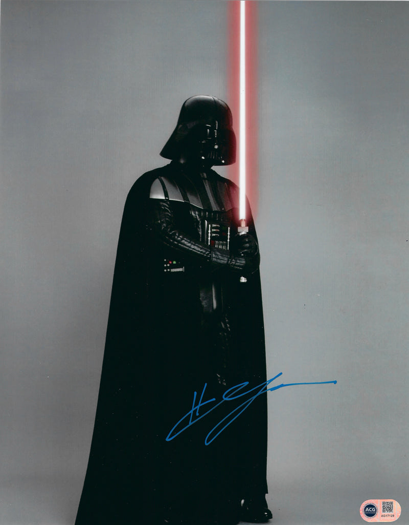 HAYDEN CHRISTENSEN SIGNED STAR WARS 14X11 PHOTO (ACG CERT AG17129)-1