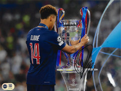 DESIRE DOUE SIGNED PARIS SAINT-GERMAIN PSG 10X8 PHOTO (ACG CERT AG17825)-1