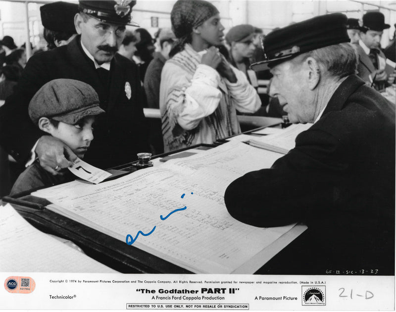 ORESTE BALDINI SIGNED THE GODFATHER 2 VITO ANDOLINI 14x11 PHOTO (ACG CERT AG17852)-1