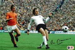 FRANZ BECKENBAUER SIGNED 12X8 FOOTBALL LEGEND PHOTO (ACG CERT AG17836)-1