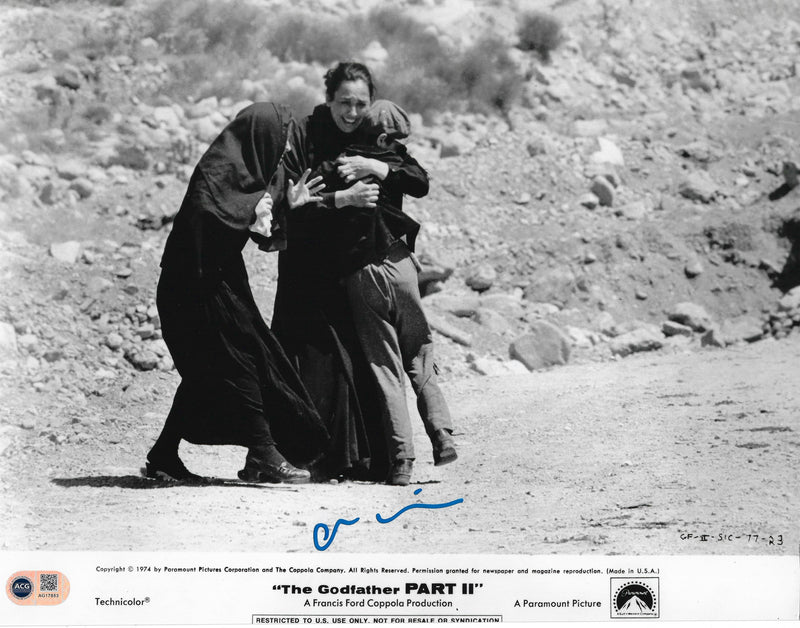 ORESTE BALDINI SIGNED THE GODFATHER 2 VITO ANDOLINI 14x11 PHOTO (ACG CERT AG17853)-1