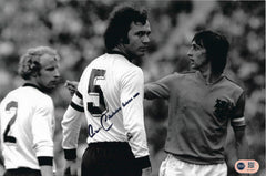 FRANZ BECKENBAUER SIGNED 12X8 FOOTBALL LEGEND PHOTO (ACG CERT AG17837)-1