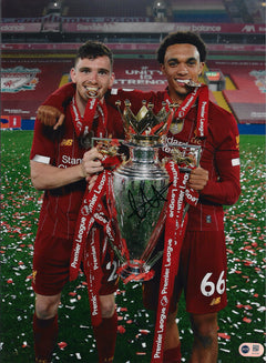 TRENT ALEXANDER ARNOLD SIGNED 16x12 PREM WINNERS PHOTO (ACG CERT AG18081)-1
