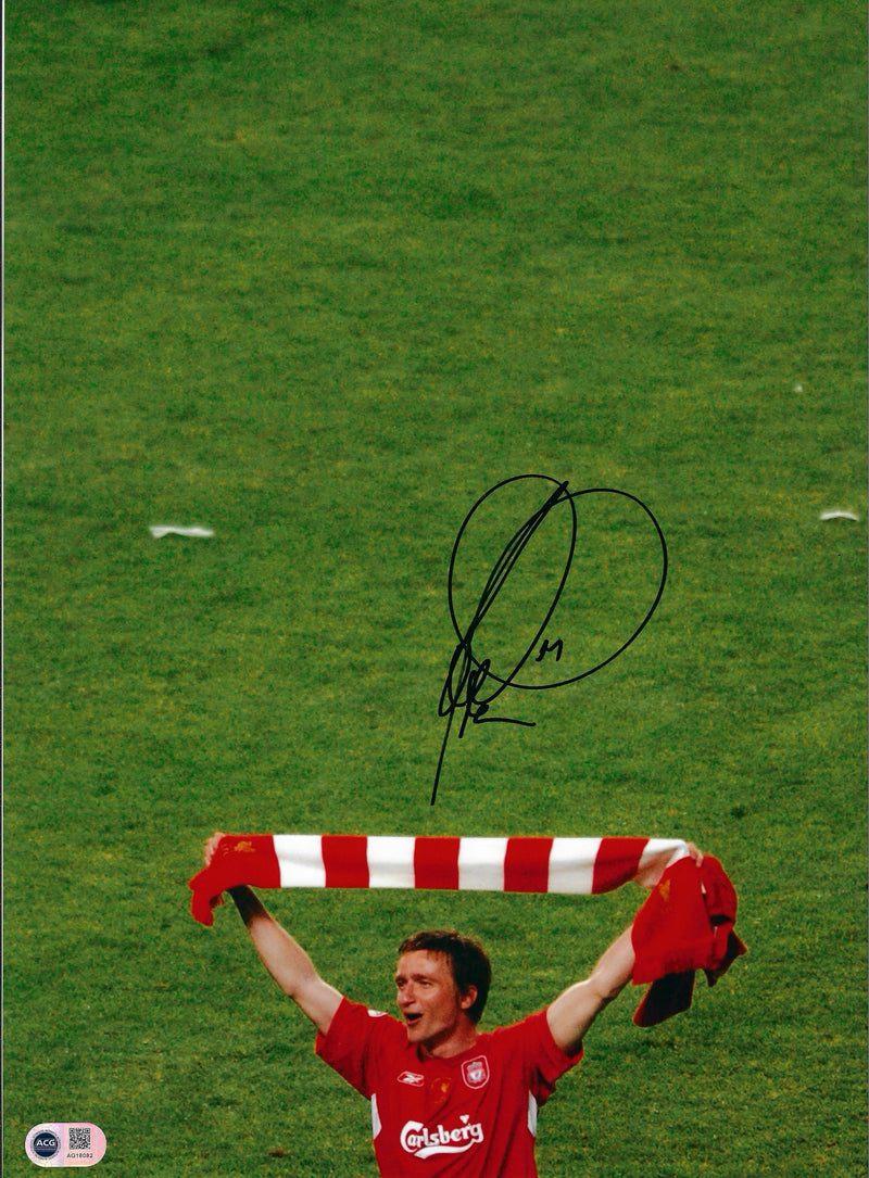 VLADIMIR SMICER SIGNED LFC ISTANBUL 2005 16X12 PHOTO (ACG CERT AG18082)-1