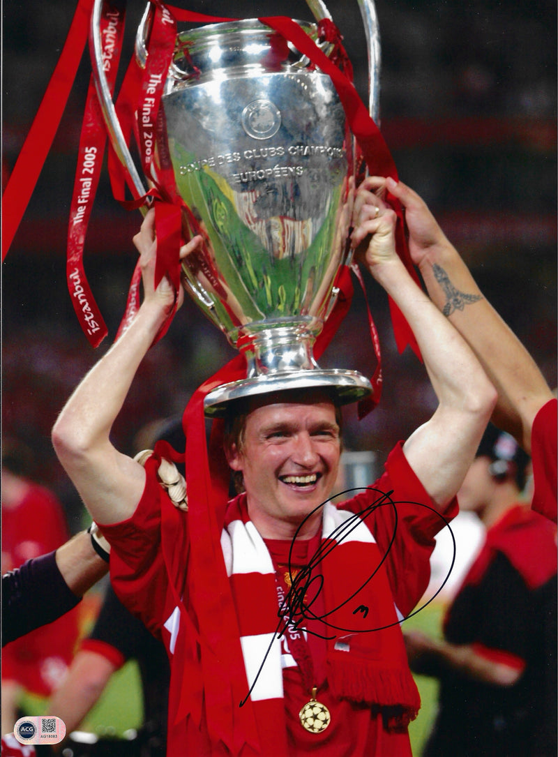 VLADIMIR SMICER SIGNED LFC ISTANBUL 2005 16X12 PHOTO (ACG CERT AG18083)-1