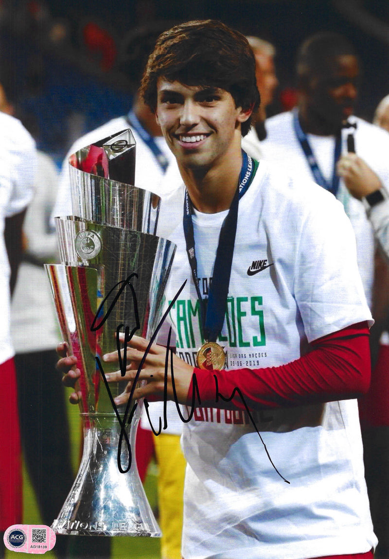 JOAO FELIX SIGNED 12x8 PORTUGAL PHOTOGRAPH (ACG CERT AG18139)-1