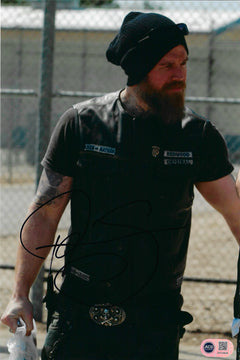 RYAN HURST SIGNED OPIE SONS OF ANARCHY 12x8 PHOTO (ACG CERT AG18825)-1