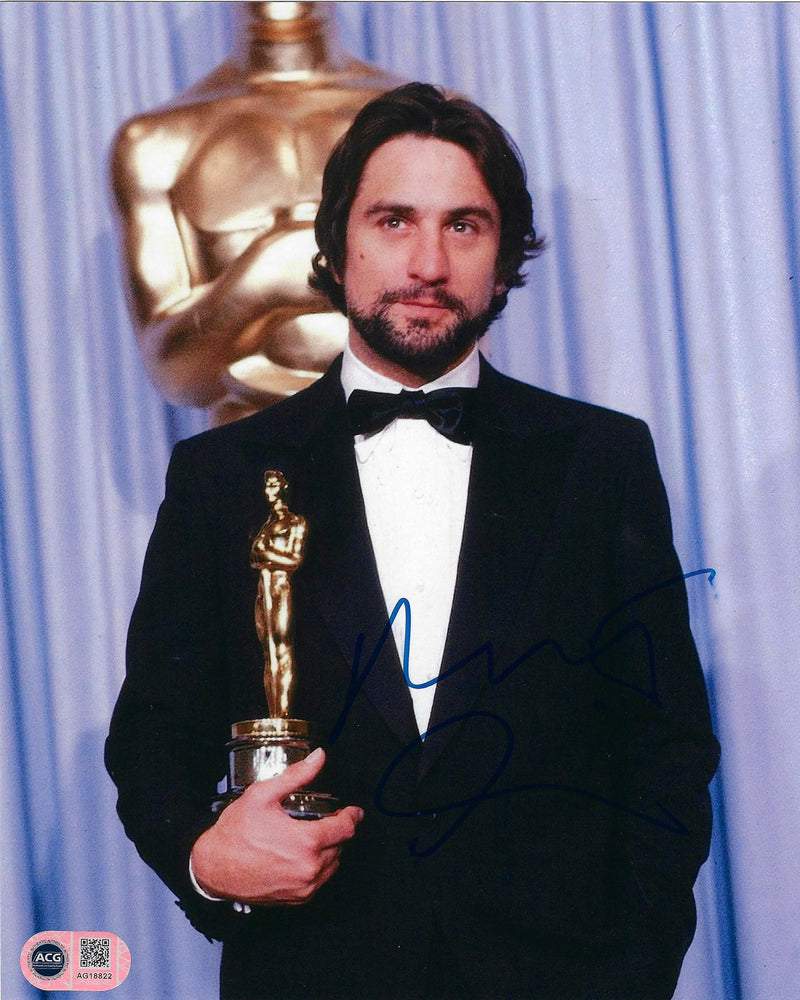 ROBERT DE NIRO SIGNED OSCAR WINNER 10X8 PHOTO (ACG CERT AG18822)-1