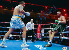 OLEKSANDR USYK SIGNED 16x12 USYK FURY CHAMP PHOTO (ACG CERT AG19175)-1