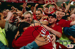JAMIE CARRAGHER SIGNED LIVERPOOL FC 12x8 PHOTO (ACG CERT AG19168)-1