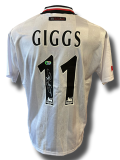 RYAN GIGGS SIGNED MANCHESTER UNITED 1997/99 AWAY SHIRT (ACG CERT AG16536)-1