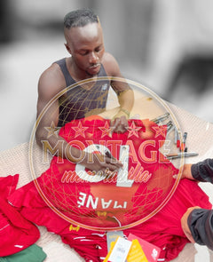 SADIO MANE SIGNED LIVERPOOL FC 2019/20 HOME SHIRT (ACG CERT AG17199)-3