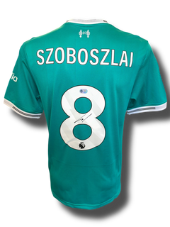 DOMINIK SZOBOSZLAI SIGNED 25/26 LIVERPOOL THIRD SHIRT (ACG CERT AG17309)-1