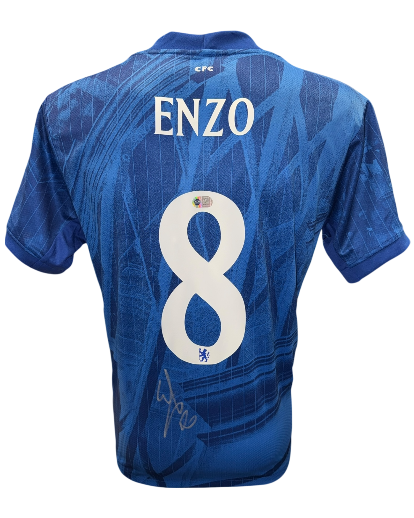 ENZO FERNANDEZ SIGNED CHELSEA FC 2025/26 HOME SHIRT (ACG CERT AG17470)