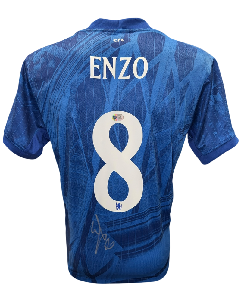 ENZO FERNANDEZ SIGNED CHELSEA FC 2025/26 HOME SHIRT (ACG CERT AG17470)-1