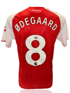 MARTIN ODEGAARD SIGNED ARSENAL FC 2025/26 HOME SHIRT (ACG CERT AG17505)-1