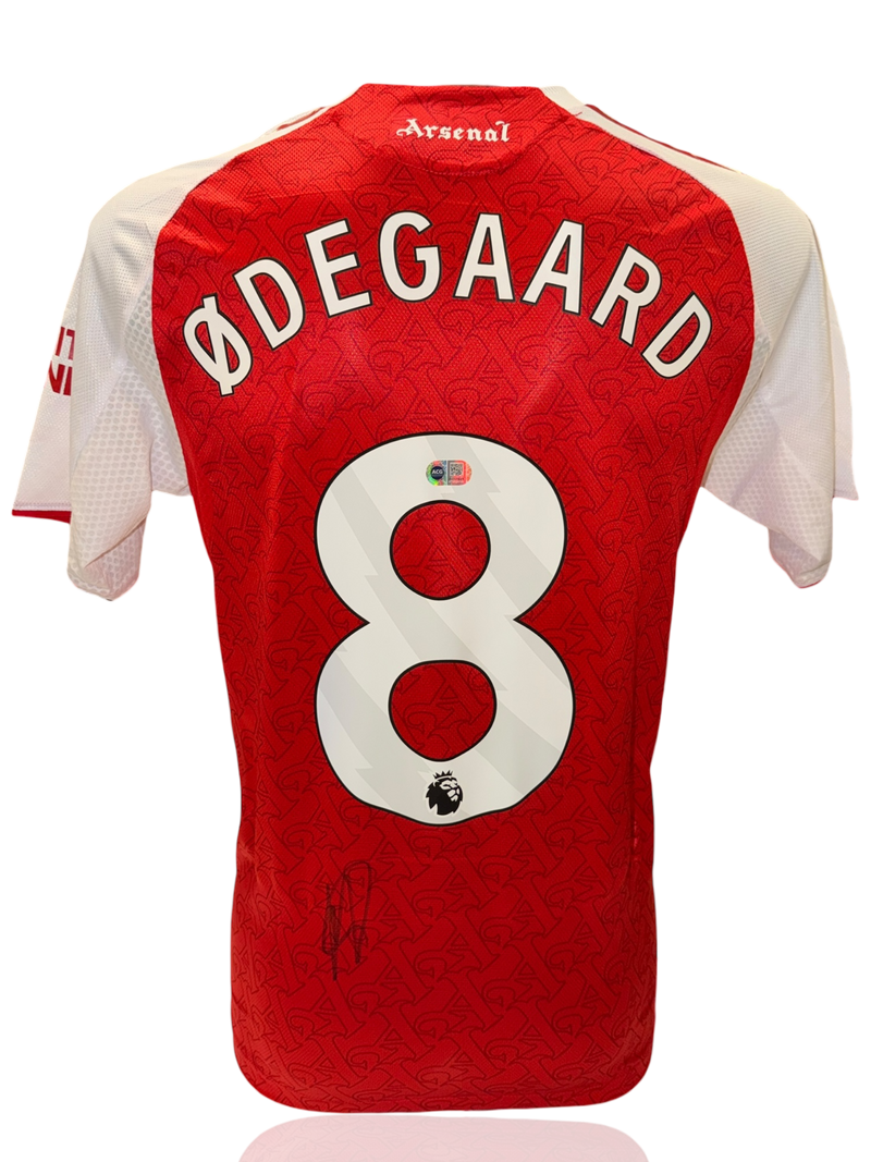 MARTIN ODEGAARD SIGNED ARSENAL FC 2025/26 HOME SHIRT (ACG CERT AG17505)-1