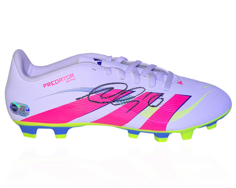 ANTHONY GORDON SIGNED ADIDAS PREDATOR NEWCASTLE UTD FOOTBALL BOOT (ACG CERT AG17508)-1
