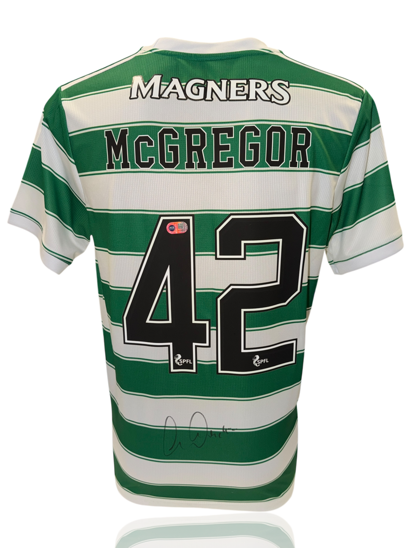 CALLUM MCGREGOR SIGNED CELTIC FC 2021/22 HOME SHIRT (ACG CERT AG17584)-1
