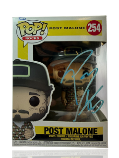POST MALONE SIGNED FUNKOPOP! #254 POP ROCKS (ACG CERT AG17653)-1
