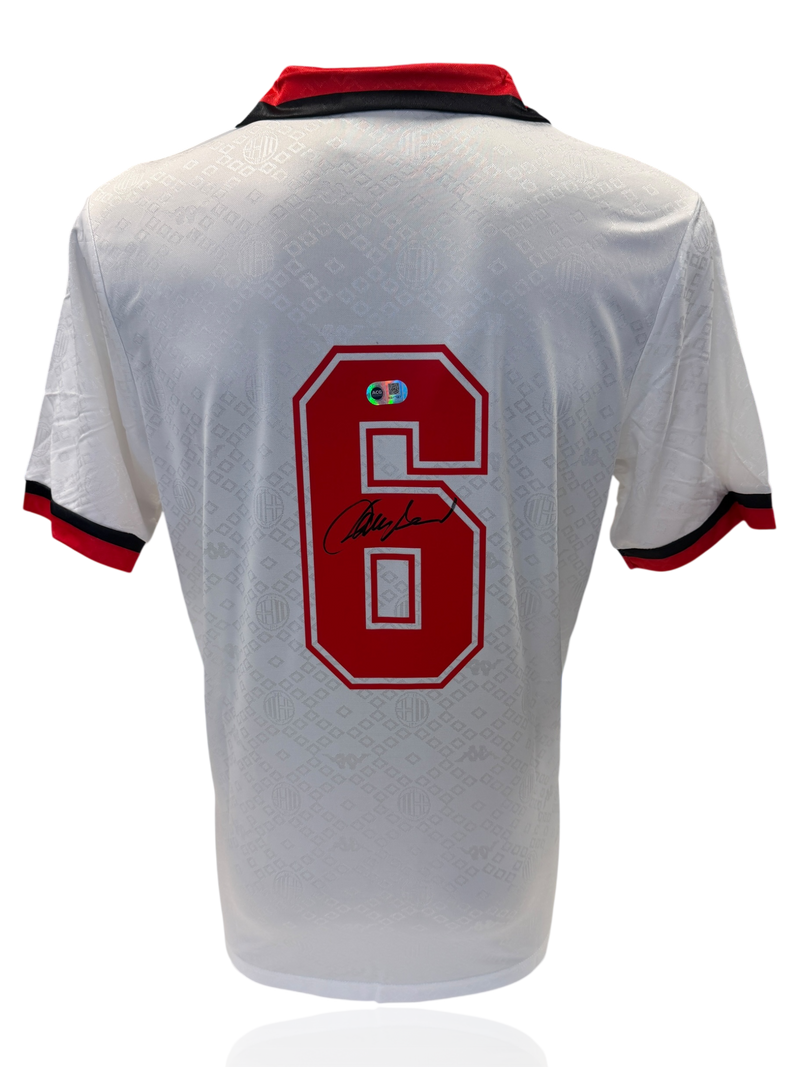 FRANCO BARESI SIGNED AC MILAN 1989/90 AWAY SHIRT (ACG CERT AG17687)-1