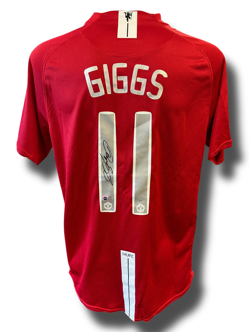 RYAN GIGGS SIGNED MANCHESTER UNITED 2008 UCL MOSCOW SHIRT (ACG CERT AG16614)-1