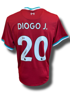 DIOGO JOTA SIGNED LIVERPOOL FC 2020/21 HOME SHIRT (ACG CERT AG16611)-1