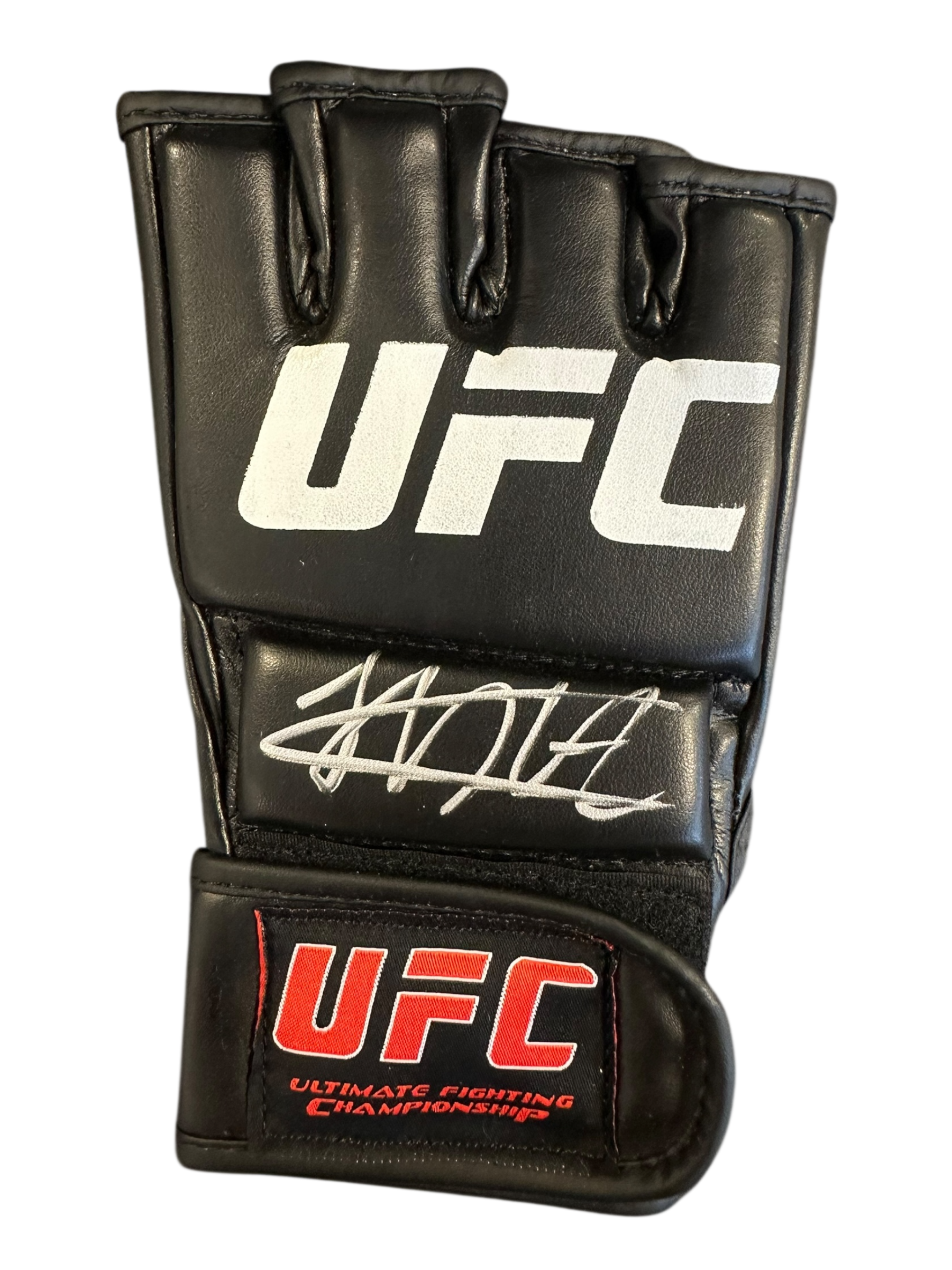 KHABIB NURMAGOMEDOV THE EAGLE SIGNED UFC FIGHT GLOVE (ACG CERT AG17301)