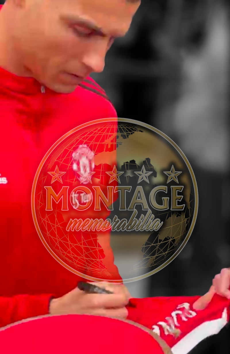 CRISTIANO RONALDO SIGNED 2021/22 MANCHESTER UNITED HOME SHIRT (ACG CERT AG17222)-3