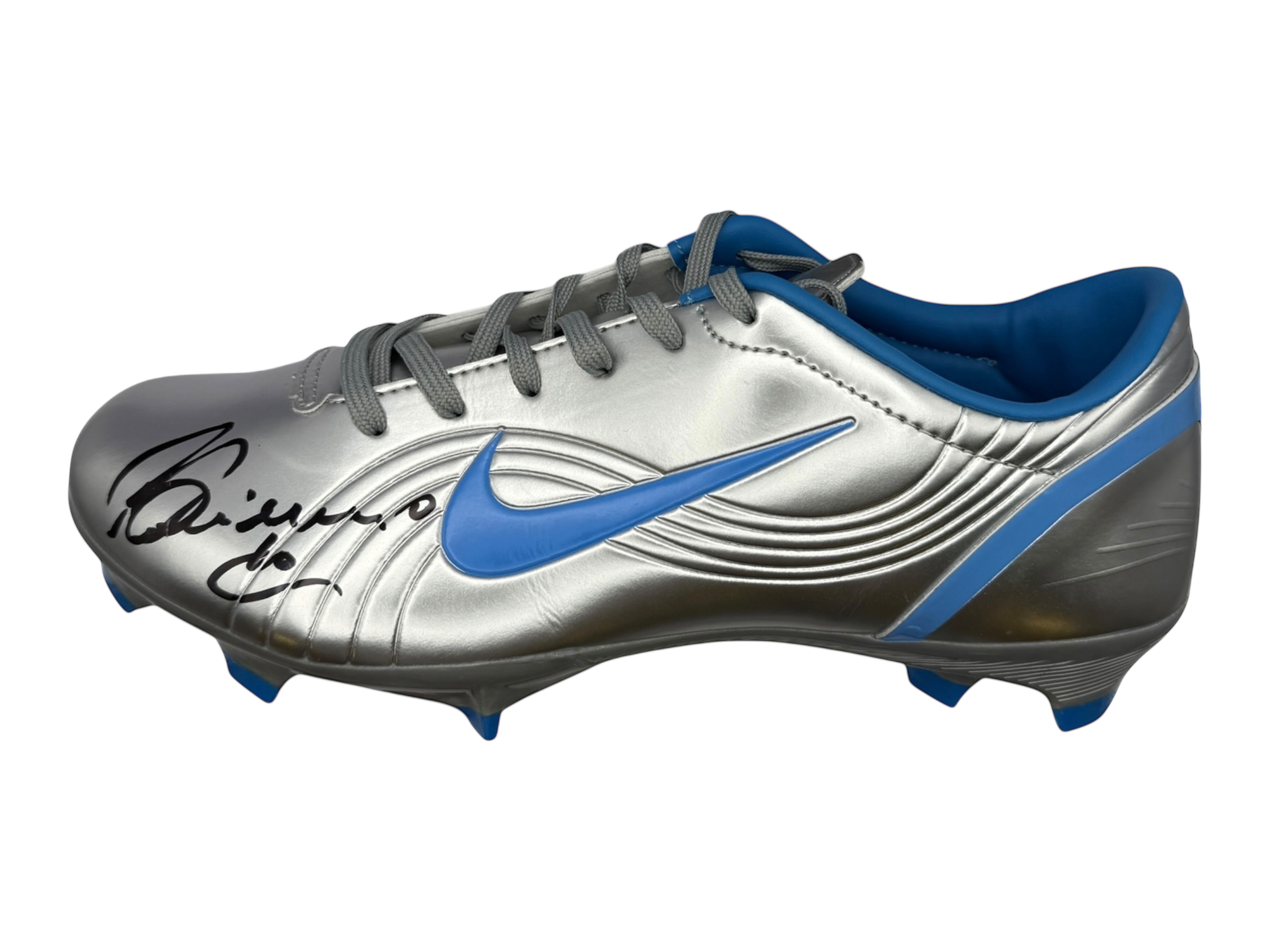 ADRIANO SIGNED NIKE MERCURIAL VAPOUR SILVER LEFT BOOT (ACG CERT AG17334)
