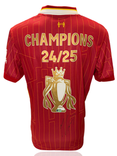 MOHAMED SALAH SIGNED LIVERPOOL FC HOME 2024/25 CHAMPIONS SHIRT (ACG CERT AG17504)-1