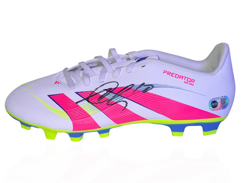 ANTHONY GORDON SIGNED ADIDAS PREDATOR NEWCASTLE UTD FOOTBALL BOOT (ACG CERT AG17507)-1