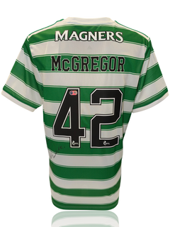 CALLUM MCGREGOR SIGNED CELTIC FC CHAMPIONS 2021/22 HOME SHIRT (ACG CERT AG17585)-1