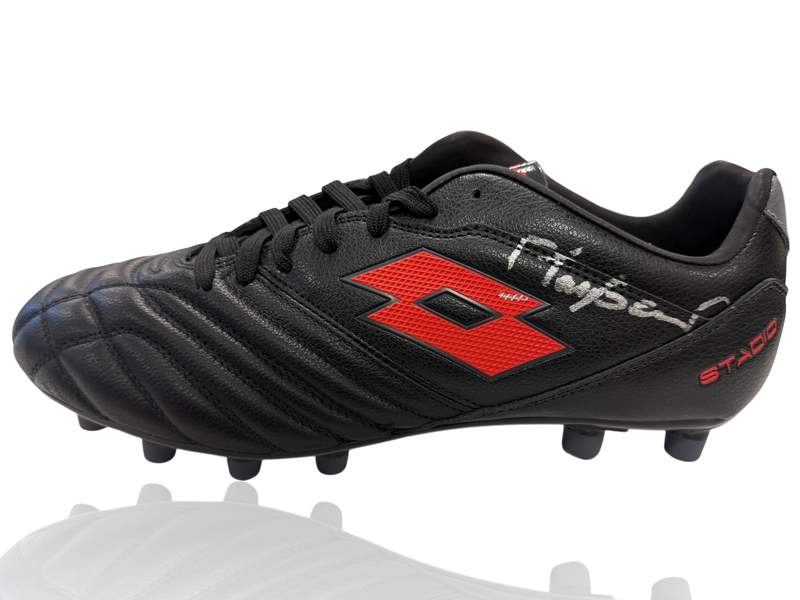 FRANCO BARESI SIGNED AC MILAN LOTTO FOOTBALL BOOT (ACG CERT AG17714)-1