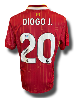 DIOGO JOTA SIGNED LIVERPOOL FC 2024/25 HOME SHIRT (ACG CERT AG16612)-1