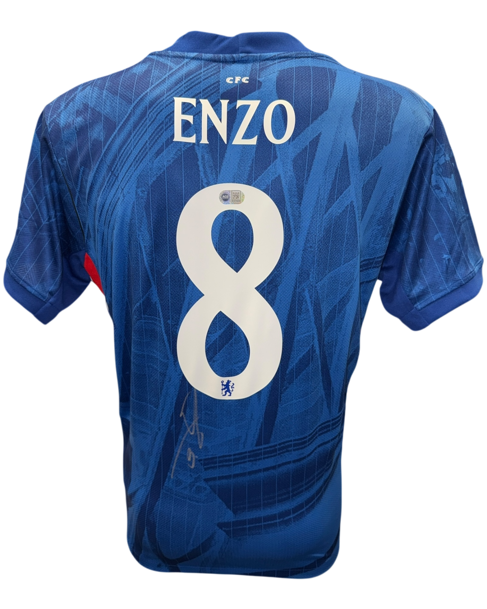 ENZO FERNANDEZ SIGNED CHELSEA FC 2025/26 HOME SHIRT (ACG CERT AG17468)-1