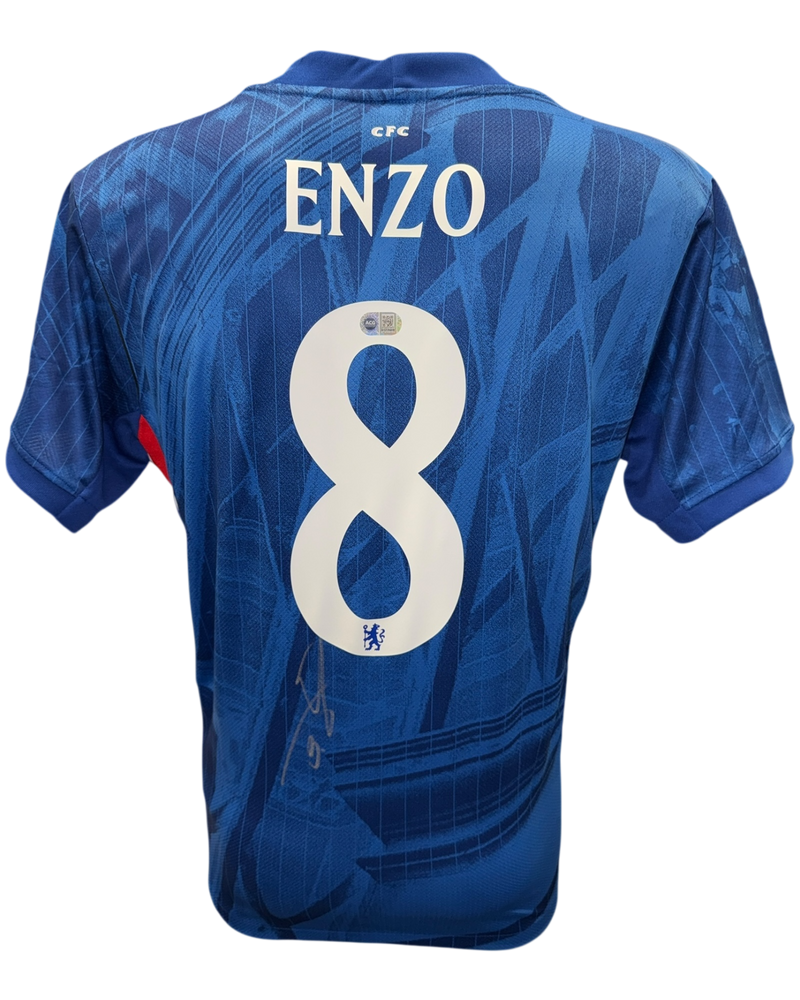 ENZO FERNANDEZ SIGNED CHELSEA FC 2025/26 HOME SHIRT (ACG CERT AG17468)-1