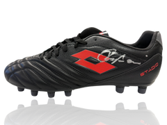 FRANCO BARESI SIGNED AC MILAN LOTTO FOOTBALL BOOT (ACG CERT AG17715)-1