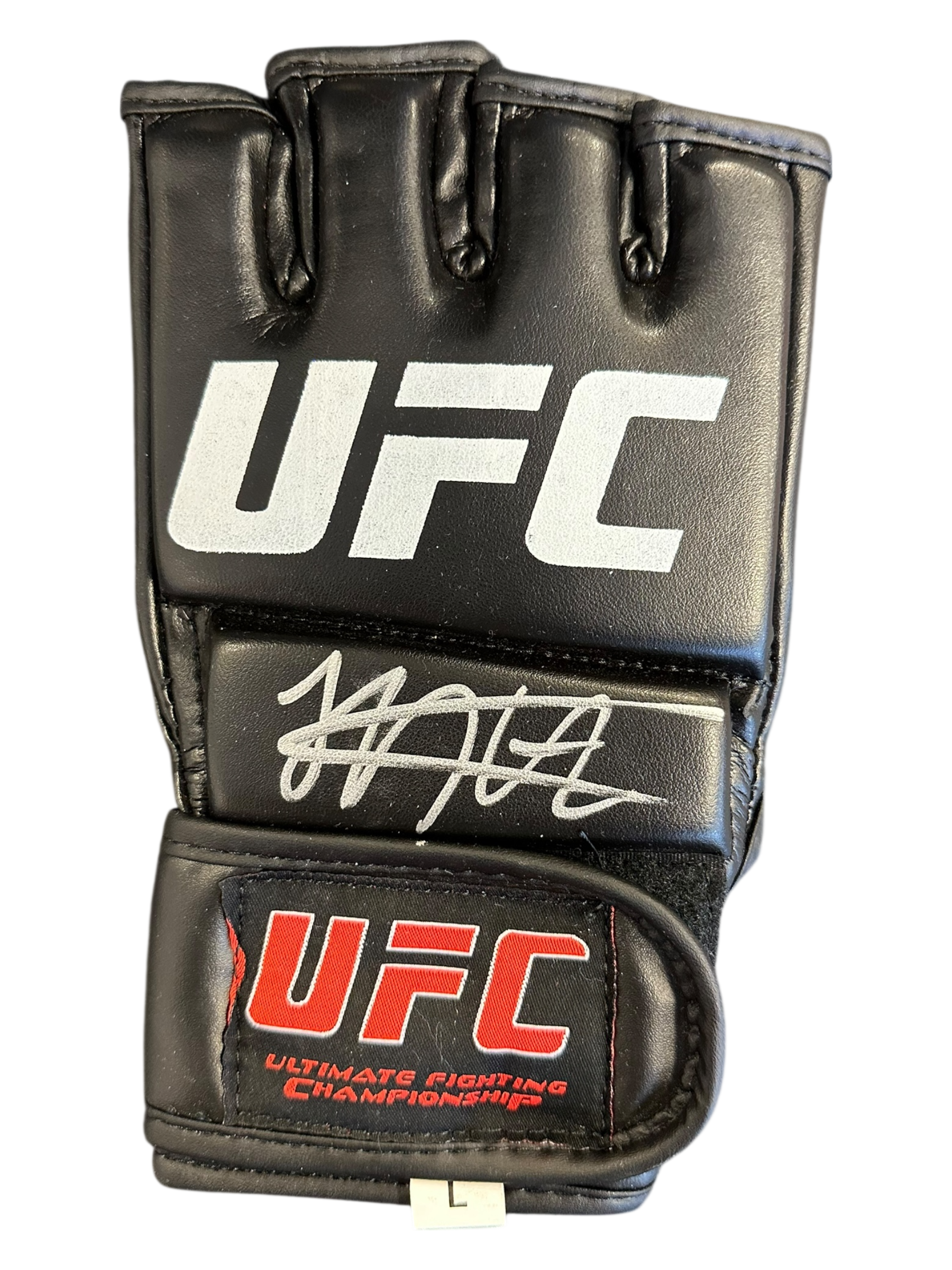 KHABIB NURMAGOMEDOV THE EAGLE SIGNED UFC FIGHT GLOVE (ACG CERT AG16646)
