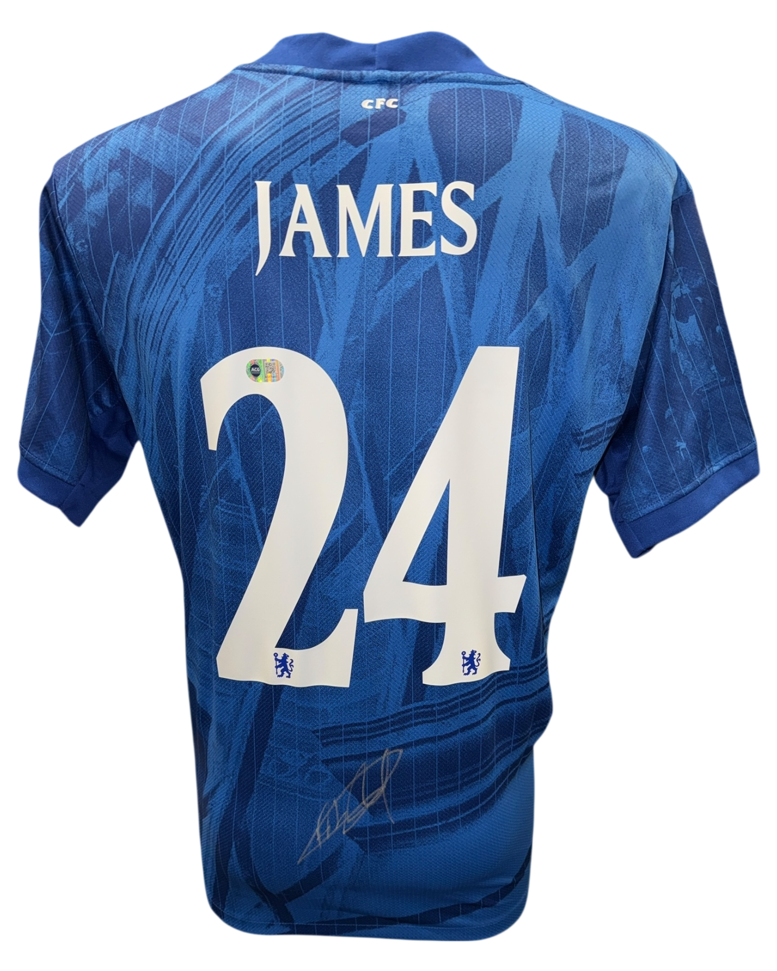 REECE JAMES SIGNED CHELSEA FC 2025/26 HOME SHIRT (ACG CERT AG17467)