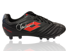 FRANCO BARESI SIGNED AC MILAN LOTTO FOOTBALL BOOT (ACG CERT AG17716)-1