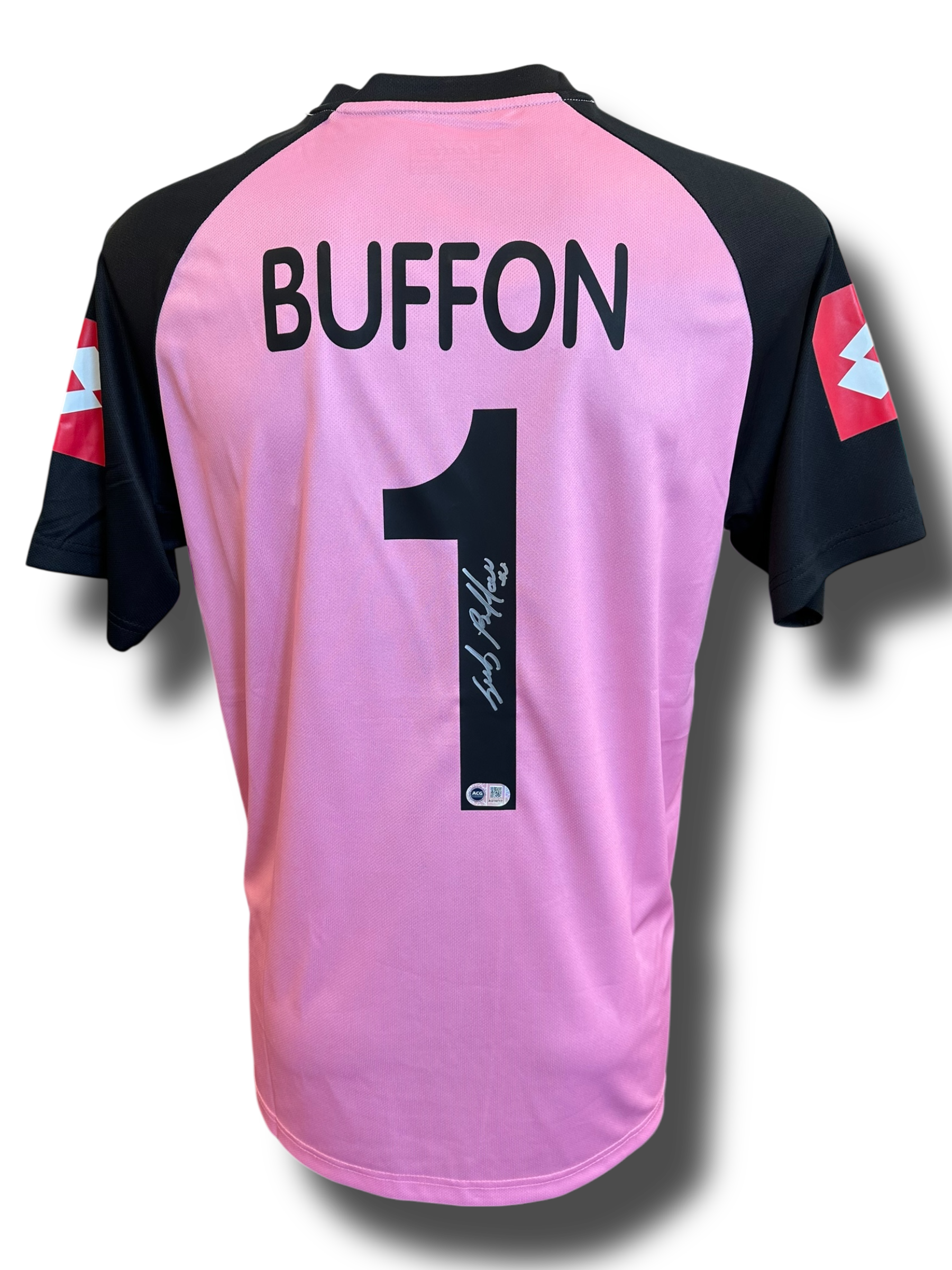 GIANLUIGI BUFFON SIGNED 2002/03 JUVENTUS GOALKEEPER SHIRT (ACG CERT AG16717)-1