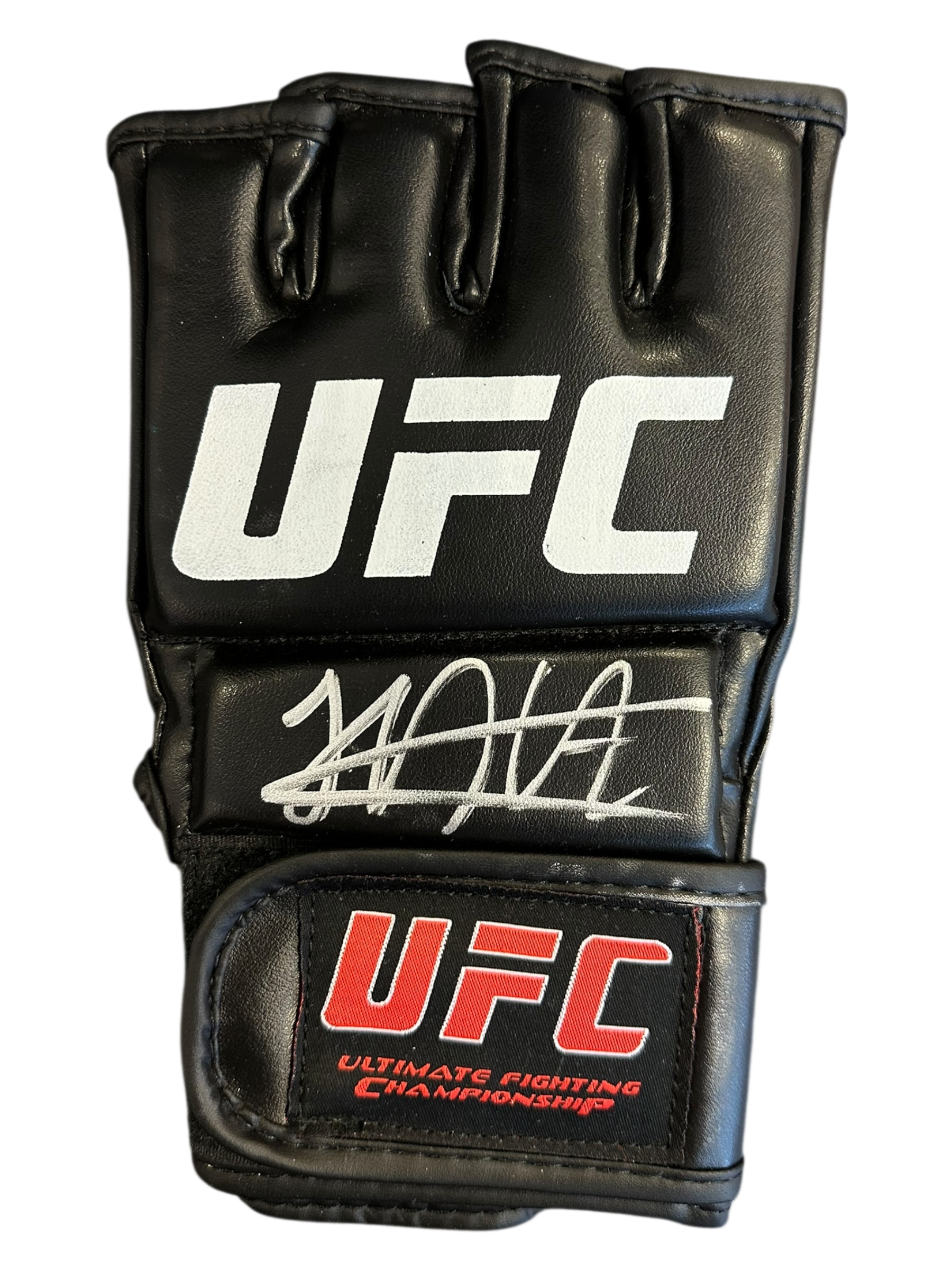 KHABIB NURMAGOMEDOV THE EAGLE SIGNED UFC FIGHT GLOVE (ACG CERT AG16649)